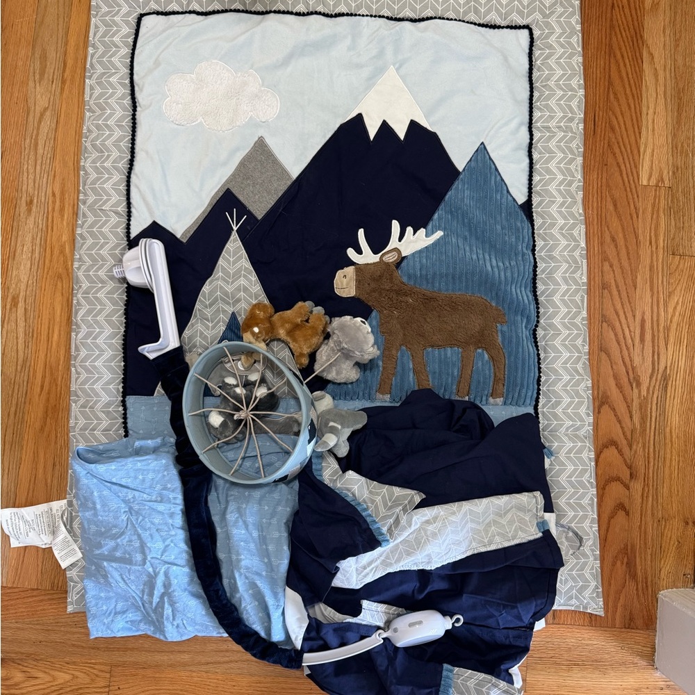 Trail mix nursery set